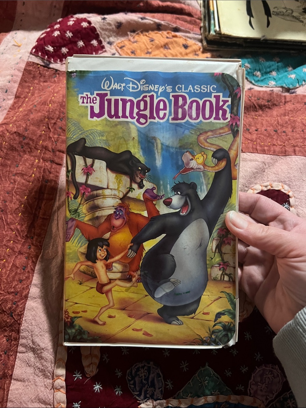 RARE COLLECTIBLE: Black Diamond The Jungle Book VHS 1122